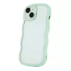 Hullám tok iPhone 15 Pro Max 6,7" zöld tok-5907457779075 3 kép