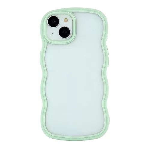 Hullám tok iPhone 15 Pro Max 6,7" zöld tok-5907457779075 4 kép