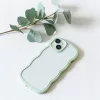 Hullám tok iPhone 15 Pro Max 6,7" zöld tok-5907457779075 6 kép