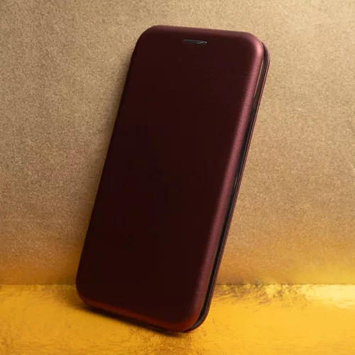 Fliptok Diva tok iPhone 16 Plus 6,7" burgundy-5907457779389 8 kép