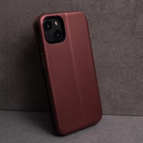 Fliptok Diva tok iPhone 16 Plus 6,7" burgundy-5907457779389 10 kép
