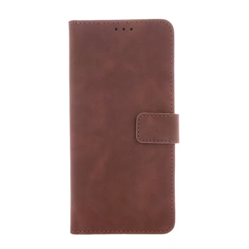 Bársony fliptok iPhone 16 Pro 6,3" barna-5907457784369 3 kép