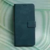 Bársony fliptok iPhone 16 Plus 6,7" sötétzöld-5907457784413 7 kép