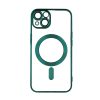 Színes Króm Mag tok iPhone 16 6,1" zöld
