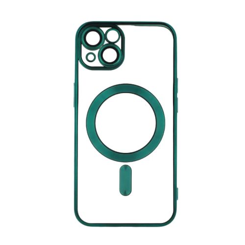 Színes Króm Mag tok iPhone 16 6,1" zöld