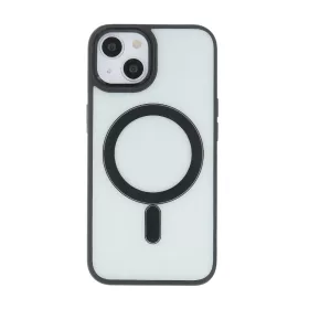 Satin Clear Mag tok iPhone 16 Pro Max 6,9" fekete-5907457788824 2 kép