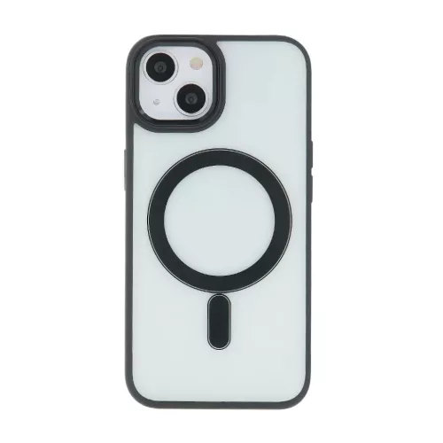 Satin Clear Mag tok iPhone 16 Pro Max 6,9" fekete-5907457788824 2 kép