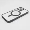 Satin Clear Mag tok iPhone 16 Pro Max 6,9" fekete-5907457788824 4 kép