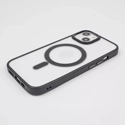 Satin Clear Mag tok iPhone 16 Pro Max 6,9" fekete-5907457788824 4 kép
