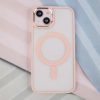 Satin Clear Mag tok iPhone 16 6,1" rózsaszín-5907457788879 5 kép