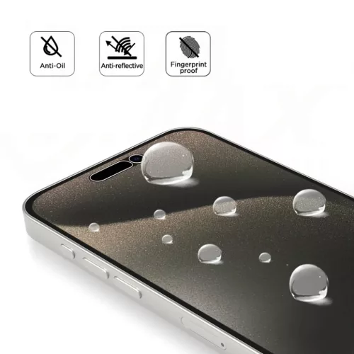 Vmax matt 0.33 mm áttetsző üvegfólia iPhone 16 Plus 6,7"-hoz üveg-6976757303920 7 kép