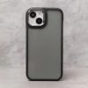 Kristály Fekete tok iPhone 12 / 12 Pro 6,1" szürke-5907457794085 9 kép