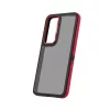 Crystal fekete tok Samsung Galaxy S24 piros színben tok-5907457794573 3 kép
