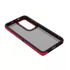 Crystal fekete tok Samsung Galaxy S24 piros színben tok-5907457794573 4 kép