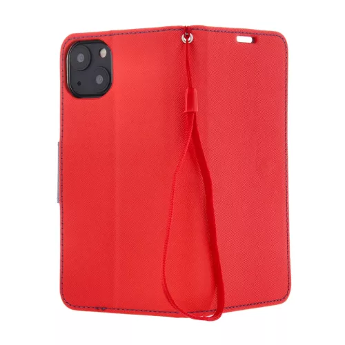 Fancy fliptok iPhone 16 Pro 6,3" piros-kék tok-5907457795372 3 kép