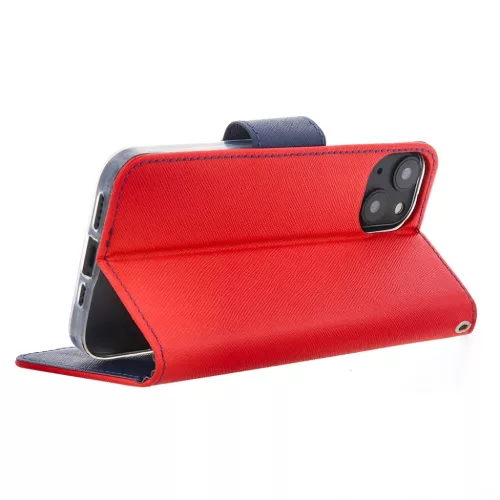 Fancy fliptok iPhone 16 Pro 6,3" piros-kék tok-5907457795372 5 kép