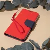 Fancy fliptok iPhone 16 Pro 6,3" piros-kék tok-5907457795372 9 kép
