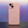 Egyszerű Színes Mag tok iPhone 16 Pro Max 6,9" rózsaszín tok-5907457795556 9 kép