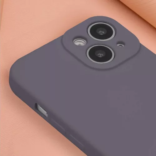 Szilikon tok iPhone 16 Pro 6,3" sötétszürke-5907457797314 10 kép