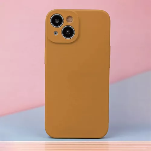 Szilikon tok iPhone 16 Plus 6,7" karamell-5907457797970 7 kép