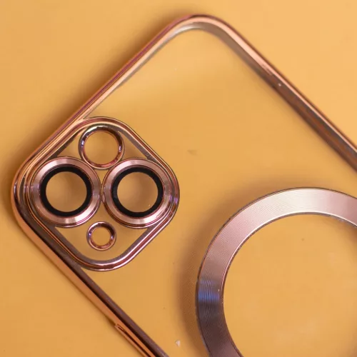 Color Chrome mágneses tok Samsung Galaxy A55 5G-hez rózsaarany-5906961914163 8 kép
