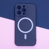 Szilikon mágneses tok iPhone 16 6,1" sötétkék tok-5906961922243 4 kép
