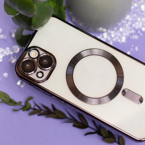 Színes Króm Mágneses tok Samsung Galaxy A16 4G / A16 5G fekete tok-5906961938459 6 kép