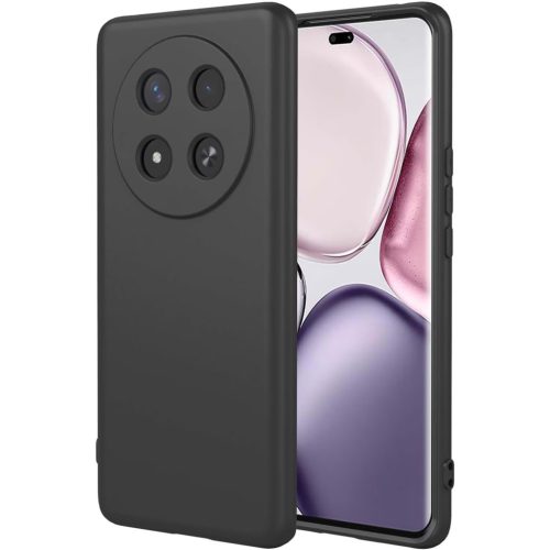 Szilikon tok Honor Magic 7 Lite fekete-5906961944368 1 kép