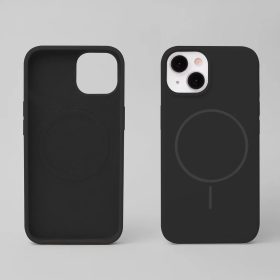 Vékony szilikon Mag tok iPhone 13 Pro 6,1" fekete tok-5906961964960 2 kép