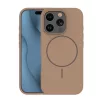 Szilikon Vékony Mag tok iPhone 13 6,1"-hez barna