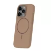 Szilikon Vékony Mag tok iPhone 13 6,1"-hez barna-5906961965523 3 kép