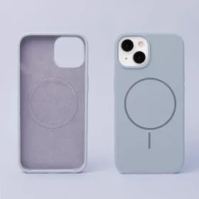 Szilikon Vékony Mag tok iPhone 16 6,1"-hez világoskék-5906961966124 2 kép
