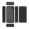 Forever power bank TB-300L PD QC 22,5W 20000 mAh fekete-5906961971494 3 kép