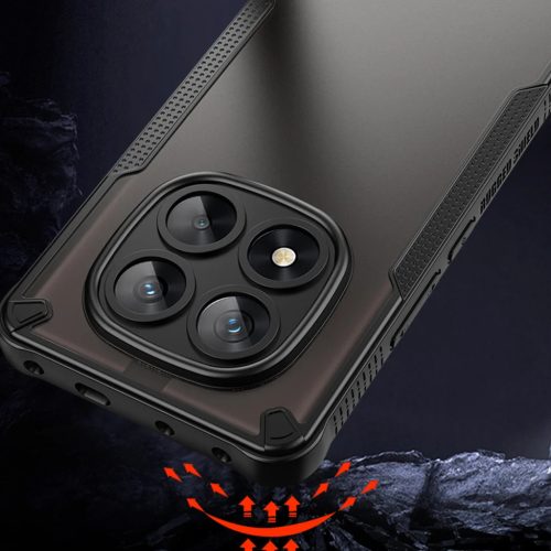 Defender Matt tok Xiaomi Redmi Note 14 Pro 5G (Global) fekete tok-5906961983428 6 kép