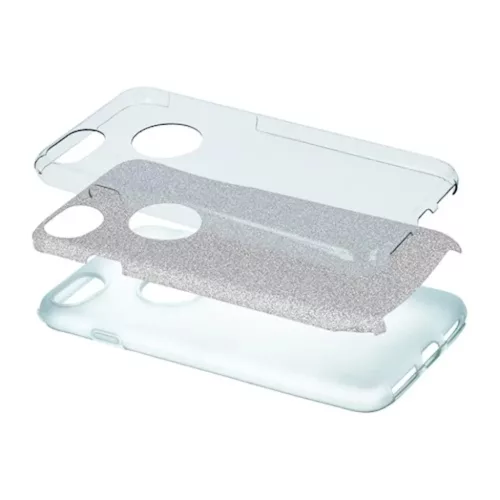 Glitter 3in1 tok iPhone 16e ezüst-5906961998064 6 kép