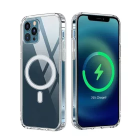    iPhone 17 Air 6,6" átlátszó nagy lyukú Anti Shock 1,5 mm Mag tok