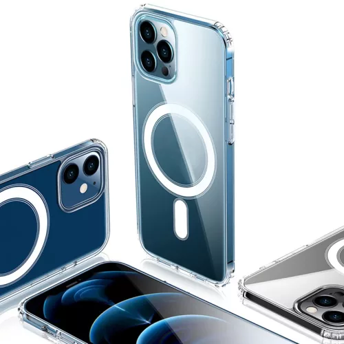  iPhone 17 Air 6,6" átlátszó nagy lyukú Anti Shock 1,5 mm Mag tok-5900495963123 5 kép