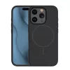 iPhone 17 Pro Max tok Silicone Thin Mag fekete tok