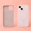 iPhone 17 Air tok Szilikon Vékony Mágneses tok világos rózsaszín-5907504520797 3 kép