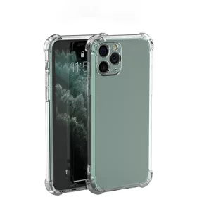    iPhone 17 Air 6,6" átlátszó nagy kivágással Anti Shock 1,5 mm tok