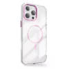 iPhone 17 Pro Max átlátszó vékony mágneses tok rózsaszín-5907504523422 2 kép
