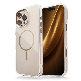 iPhone 17 Air átlátszó vékony Mag tok arany