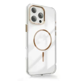 iPhone 17 Air átlátszó vékony Mag tok arany-5907504523538 2 kép