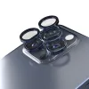 iPhone 15 Pro / 15 Pro Max kamera lencsevédő mélykék üvegfólia