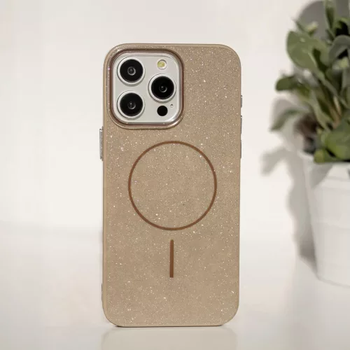  iPhone 17 6,3" fekete Glitter Thin Mag tok-5907504525303 9 kép