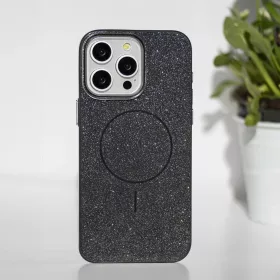  iPhone 17 Air 6,6" fekete Csillogó Vékony Mag tok-5907504525488 2 kép