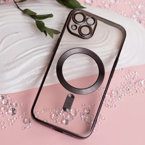  iPhone 17 Pro 6,3" fekete Szín Króm Mag tok-5907504531496 3 kép