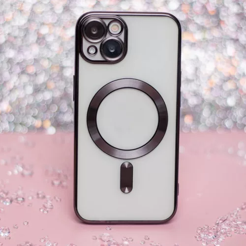  iPhone 17 Pro 6,3" fekete Szín Króm Mag tok-5907504531496 4 kép