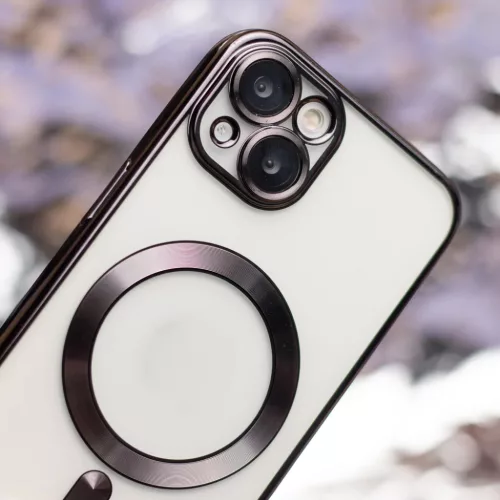  iPhone 17 Pro 6,3" fekete Szín Króm Mag tok-5907504531496 5 kép
