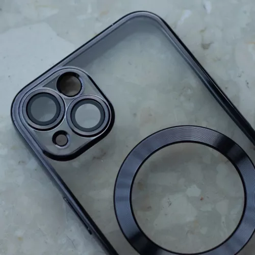  iPhone 17 Pro 6,3" fekete Szín Króm Mag tok-5907504531496 9 kép